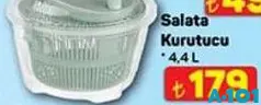 SALATA KURUTUCU 4,4 L